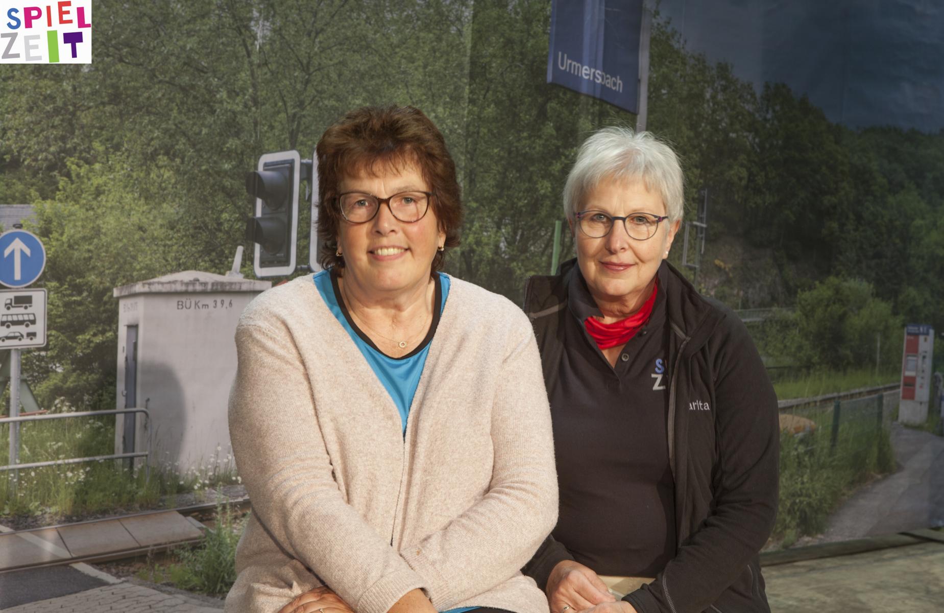 Souffleusen - Christel Weiler und Marita Hüttermann