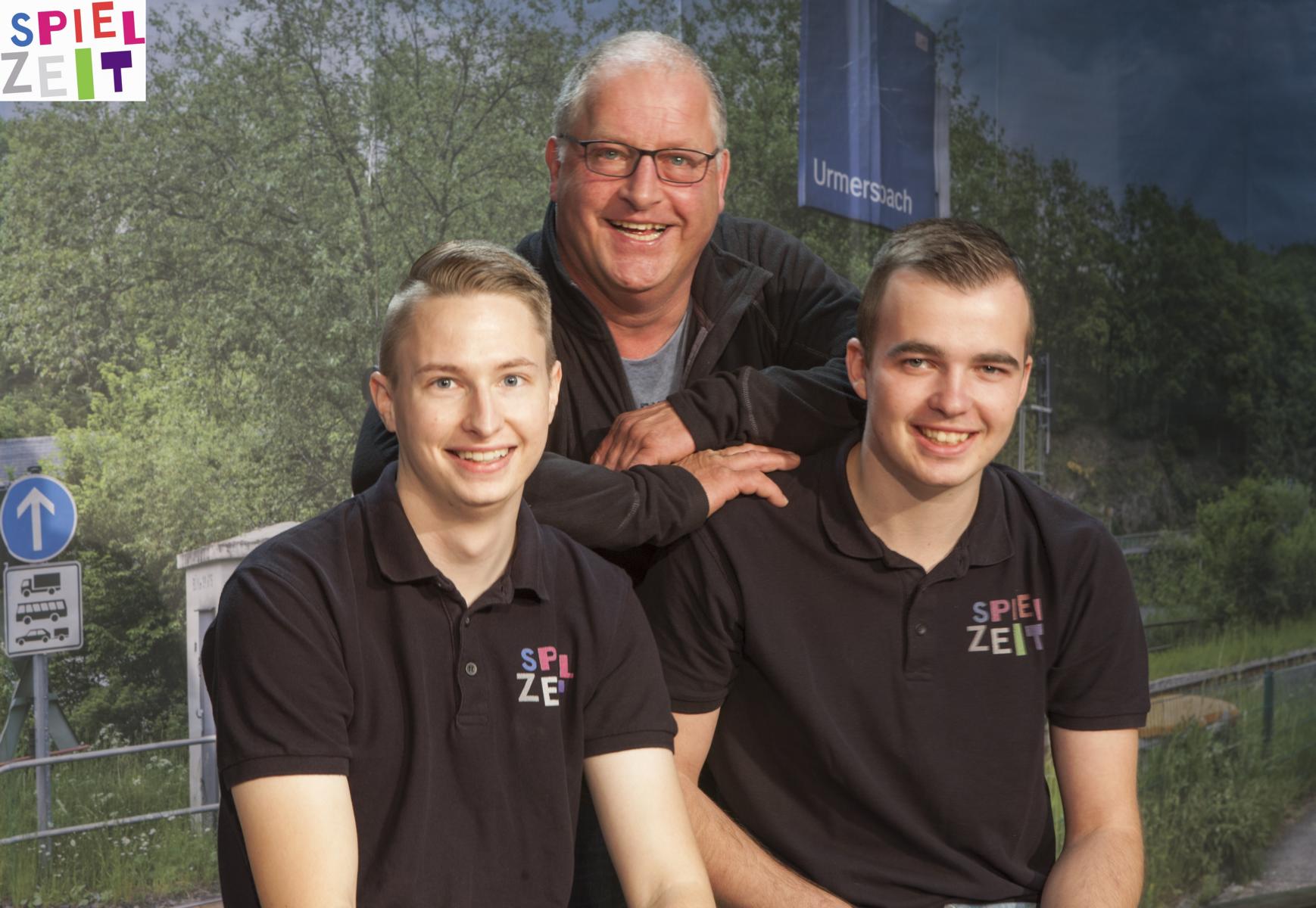 Technik - Fabian Heidger, Gerhard Knauf und Niklas Knauf