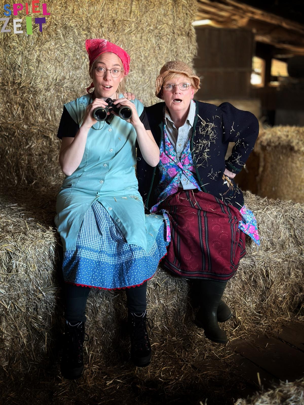 Edith und Helene Hummes - Nicole Mohr und Karin Schüller